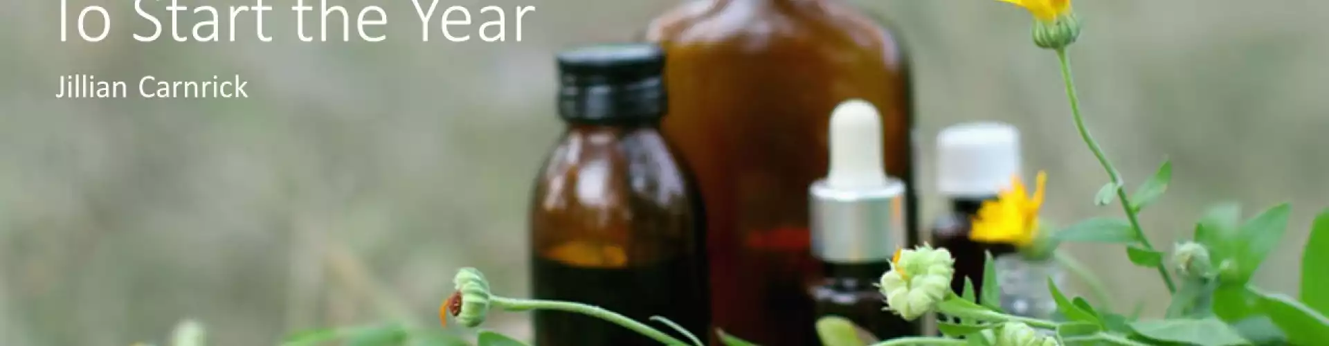 Herbal Detox to Start the New year - Online Class by Jillian Carnrick